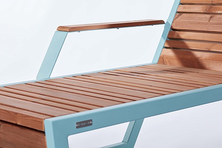 Bench «Boston» (Sun lounger) right armrest