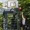 Basketball backboard